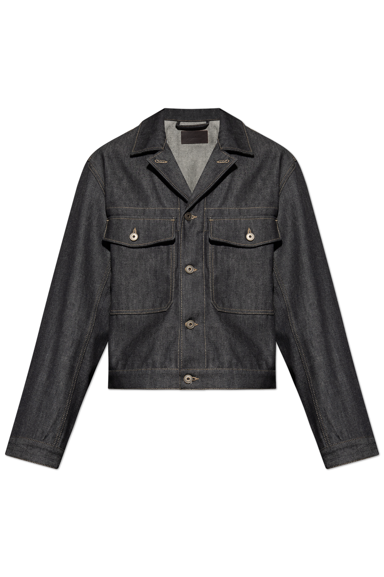 Lemaire グレー デニムジャケット M LEMAIRE(ルメール) 24SSBOXY TRUCKER JACKETデニムジャケット